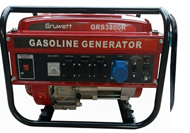 Бензиновый генератор GRS3800R/B Ручной, GROWER