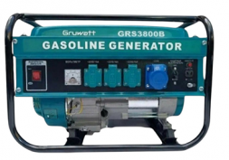 Бензиновый генератор GRS3800R/B Ручной, GROWER