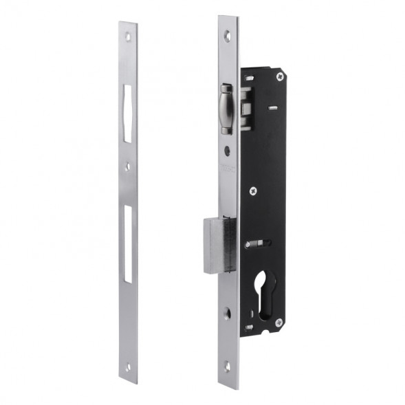 Корпус замка КЗВУ-116 (хром)  "Нора-М"