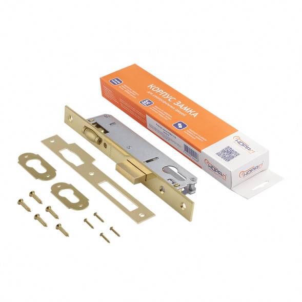 Корпус замка КЗВУ-116 (хром)  "Нора-М"