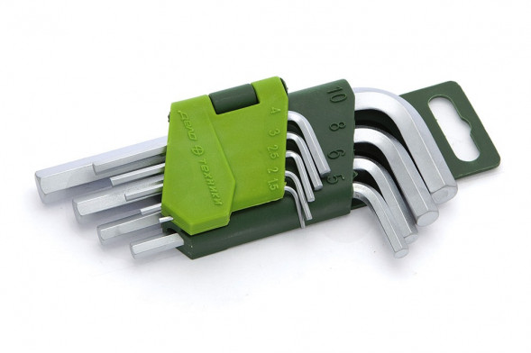 561590 Набор ключей шестигранных дюймовых (1/16&quot;, 5/64&quot;,3/32&quot;, 1/8&quot;, 5/32&quot;. 3/16&quot;,1/4&quot;, 5/16&quot;,3/8&quot; )