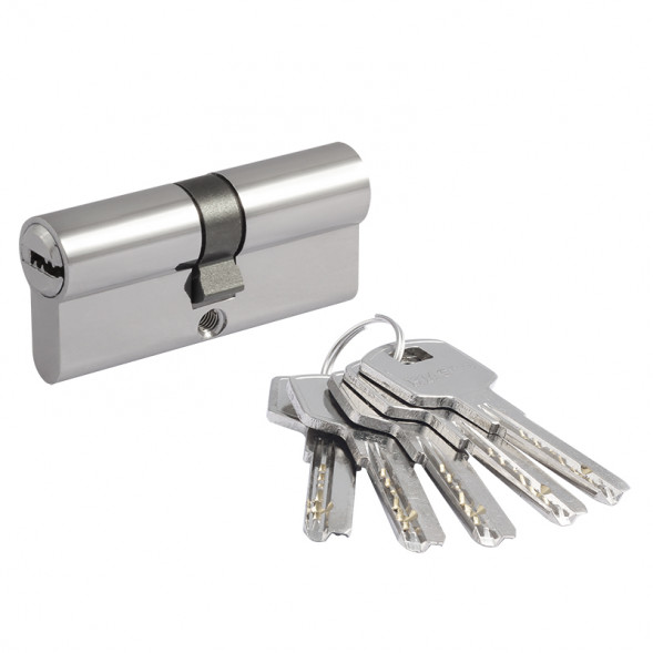 Цилиндр.мех-м STD AL ЛП-70 (хром) (35-35) &quot;Нора-М&quot;