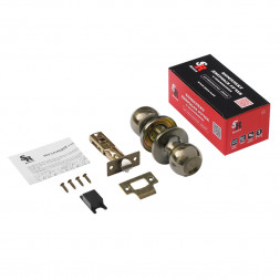 Защелка м/к ЗШ-05 (стар. бронза) ISPARUS НОРА-М