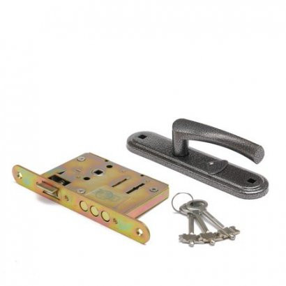 Замок врезной ЗЕНИТ ЗВ9-4.2 серебро