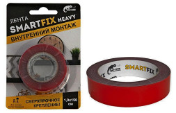 Сверхсильная монтажная лента W-con SmartFix HEAVY, 1,9*150см, прозрачная