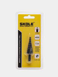 Сверло ступенчатое 4*45мм G1 SKOLE