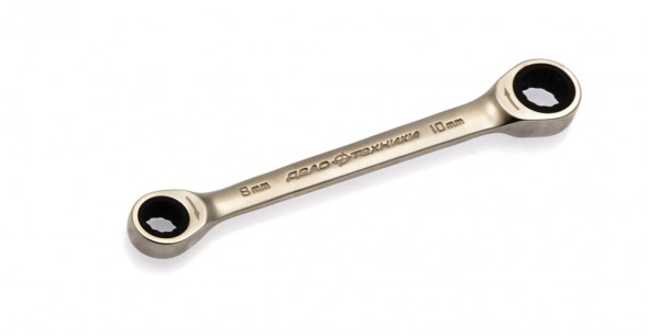 515710 Ключ трещоточный двусторонний 8×10 мм