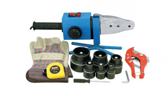 Аппарат для сварки полипропиленовых труб 2000/1000Вт,раб.t50-300С (АСПТ-5) &quot;ДИОЛД&quot;