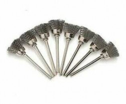 Щетка мини (чашечная, хром)