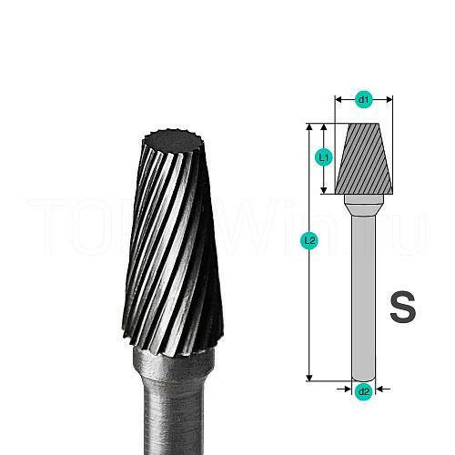 Борфреза твердосплавная SХ0804М06