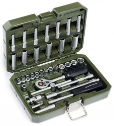 600735 Набор головок и принадлежностей 1/4&quot; 35предм. (10шт)