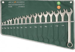 511896 Набор ключей комбинированных дюймовых 16шт. планшет тетрон (6шт)