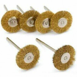 Щетка мини (плоская, латунь)