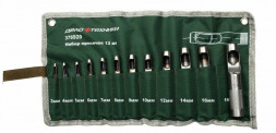 376920 Набор просечек 12 предм.(3,4,5,6,7,8,9,10,12,14,16,19 мм)