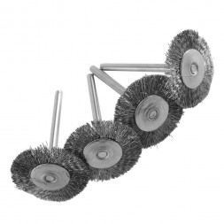 Щетка мини (плоская, хром)