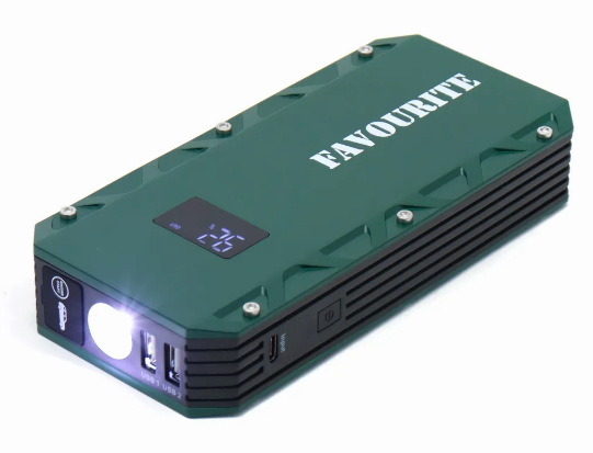 Пусковой многофункциональный аккумулятор 10000 мАч, 5В/2А, 12В STARTER 10000  FAVOURITE