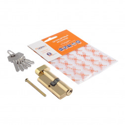 Цилиндр.мех-м ЛУВ-80 (латунь) (40-40)  &quot;Нора-М&quot;