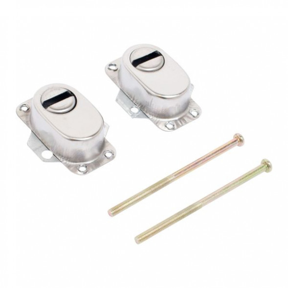 Бронечашки для ручек на планке, комплект "Замкофф"