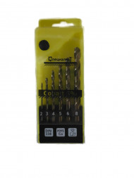 Набор сверл по металлу кобальт М35 6шт(2мм, 3мм,4мм,5мм,6мм,8мм,) "СПЕЦИАЛИСТ"