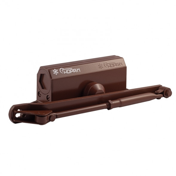 Доводчик №3S бол. (до 80кг) (коричневый) морозостойкий "Нора-М"