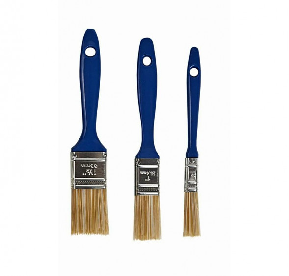 Набор плоских кистей из 3 шт. (1"/1,5"/2") "Евро"