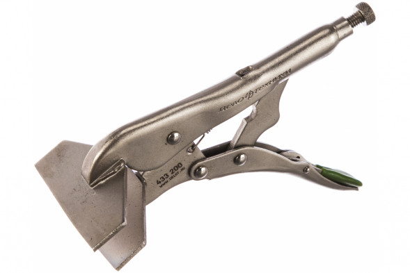 433250 Зажим с фиксацией с плоским захватом SM-тип 250 мм (3шт)