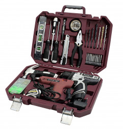 Набор инструментов CRESTTOOLS для домашнего использования 139 шт Electric Drill (13V) (5шт)