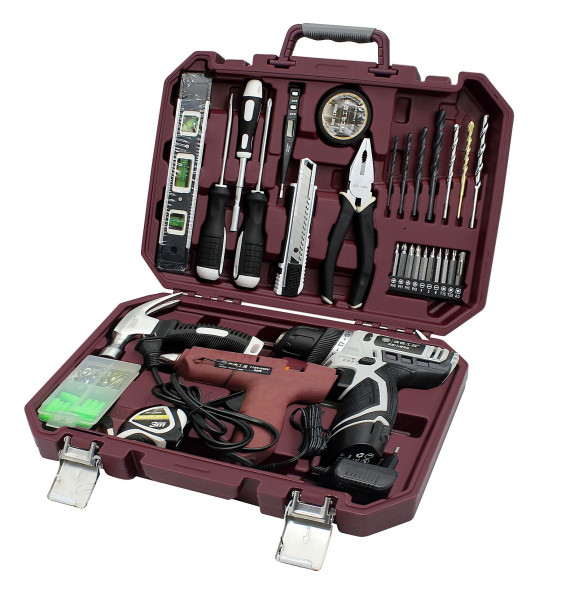 Набор инструментов CRESTTOOLS для домашнего использования 139 шт Electric Drill (13V) (5шт)