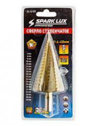 Сверло ступенчатое 4*40мм "SPARKLUX"