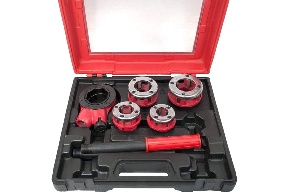 Набор клуппов  для нарезания труб (1&quot;,1/2&quot;,1 1/4&quot;,3/4&quot;) СЕБ