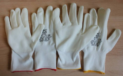 А-28 Перчатки нейлоновые с полиуретановым обливом (12шт)  размер 10