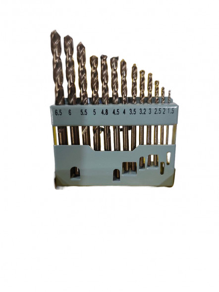 Набор сверл по металлу кобальт М35 13шт "СПЕЦИАЛИСТ"