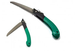 Ножовка садовая 180мм зеленная складная X-pert