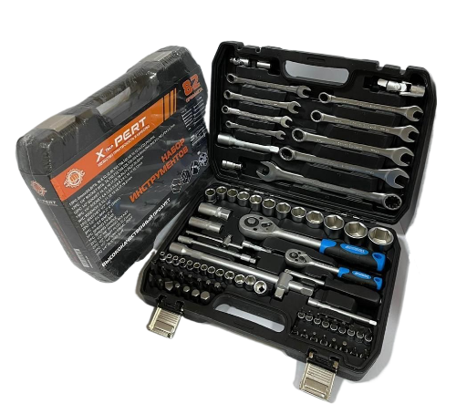 Набор инструмента и головок CRV 82 предмета X-Pert