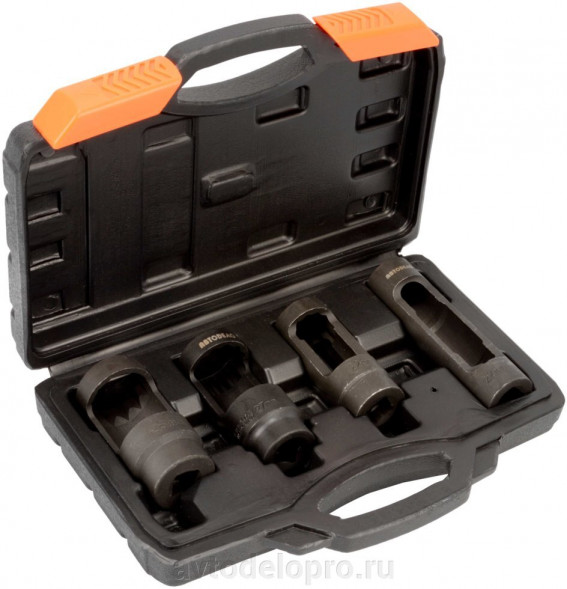 40295 Набор головок для демонтажа датчиков 4пр.АвтоДело