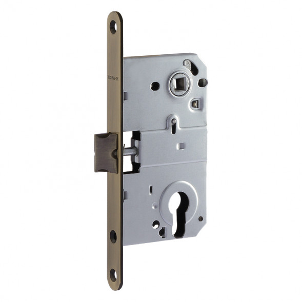 Корпус замка М 25-85мм (ст.бронза) под цилиндр &quot;Нора-М&quot;