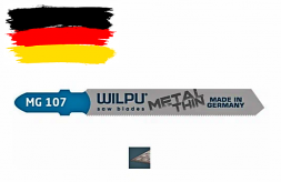 Пилка WILPU MG 107 для очень тонкой жести от 0,5-1,5мм