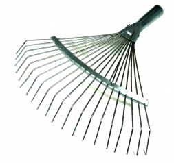 Грабли веерн. (прутковые 20-зуб., б/чер.)  АС 0007
