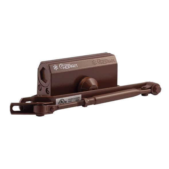 Доводчик №2s F (до 50кг) (бронза) морозостойкий "Нора-М"