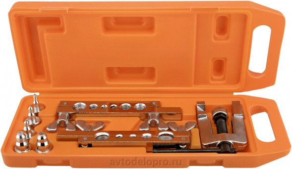 40409 Набор для развальцовки трубок8пр.(5-19мм, пластм/ф) АвтоДело
