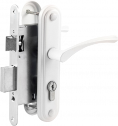 Замок врезной ГАРАНТ ЗВ7 белый