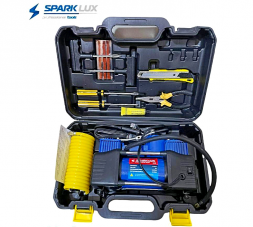 Автокомпрессор 2 цилиндер в кейсе X-pert