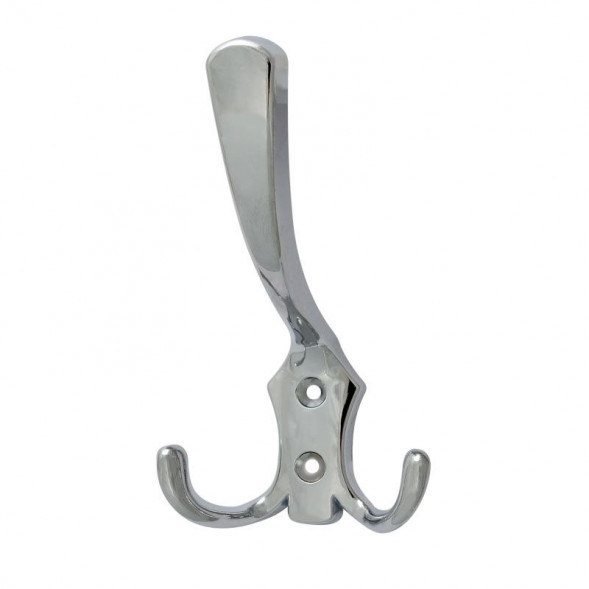 Крючок-вешалка №10 3-х рож. (хром)  &quot;Нора-М&quot;