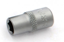 600056 Головка 6-ти гранная х6мм 1/4&quot; (12шт)