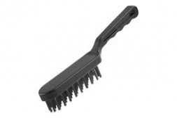 Щетка ручная по металлу пластик.ручка жесткая (6 ряда)