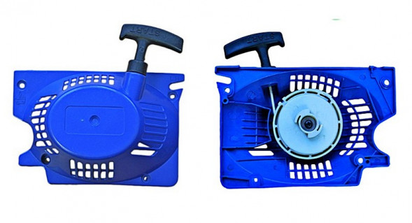 Стартер (СИНИЙ) плавный пуск (аналог Husquarna) "цыганская"