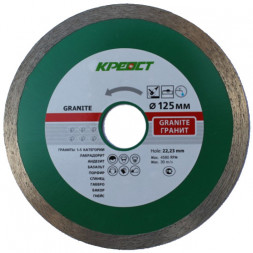 Диск алмазный 180*1,3*25,4 плитка (тонкий) &quot;Креост&quot;