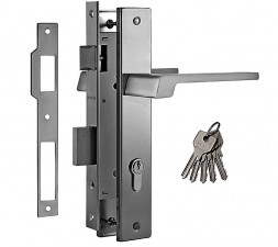 Замок врез. N111-85 К  (хром)  &quot;Нора-М&quot;