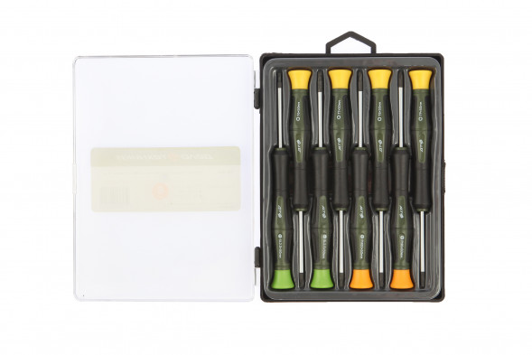 781548 Набор отверток для точных работ в кейсе 8 предм. (12шт)