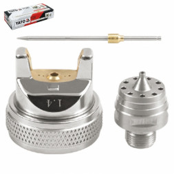 Комплект дюз для покрасочных пистолетов YATO, 1,4мм"